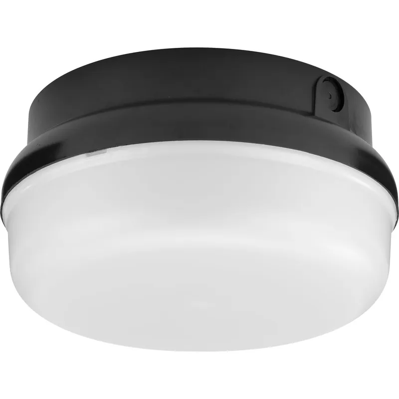 Hard Nox Collection 9" Round Flush Mount Light — Progress Lighting LED Post Top Lights  