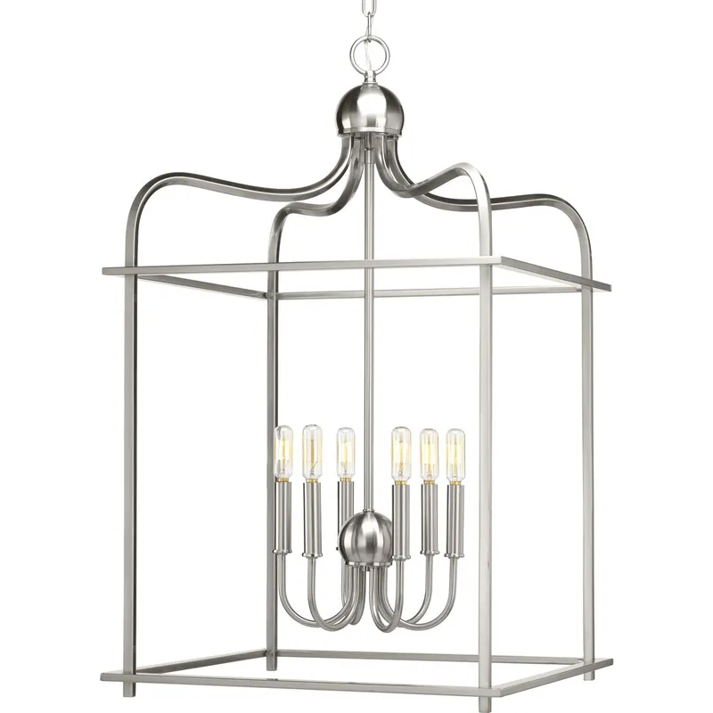 Assembly Hall Collection Six-Light Pendant Light — Progress Lighting LED Landscape Lights  