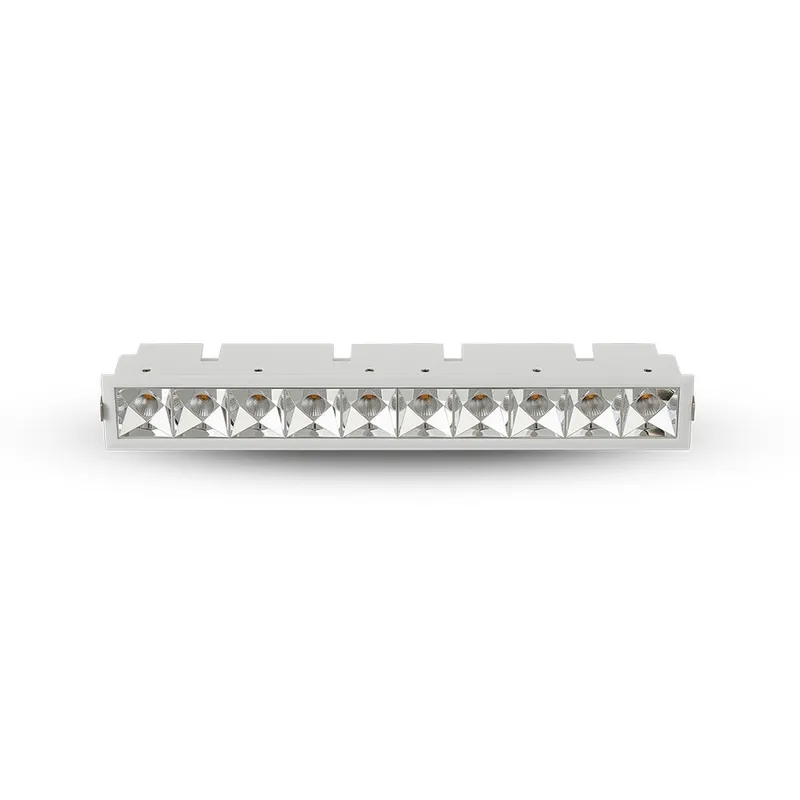 VONN RUBIK VMDL000610A024WH 12.5" 10 LIGHT LED RECESSED DOWNLIGHT W/TRIM ETL CERTIFIED, COMMERCIAL GRADE, White — VONN Lighting LED Downlights  