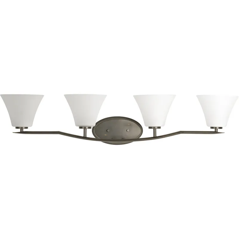Bravo Collection Four-Light Bath & Vanity — Progress Lighting LED Wall Lights  