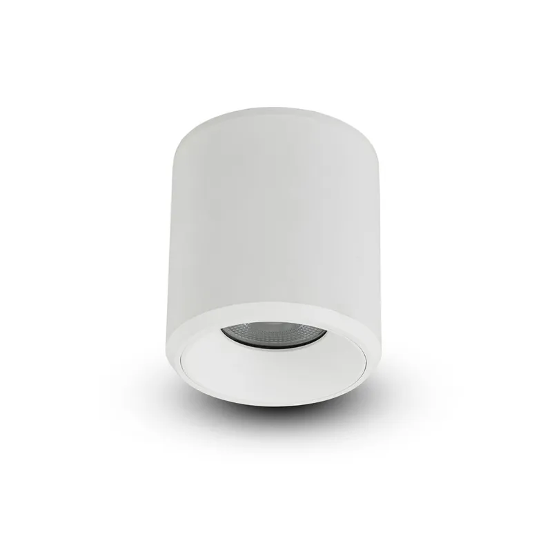VONN Node 4.25" Surface Mounted LED Cylinder Downlight, White VMCL001901C020WH — VONN Lighting LED Downlights  3000K