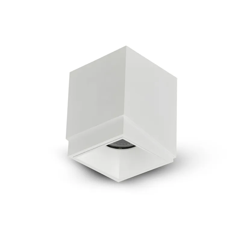 VONN Node 4" Surface Mounted LED Cube Downlight, White VMCL001901D020WH — VONN Lighting LED Downlights  3000K