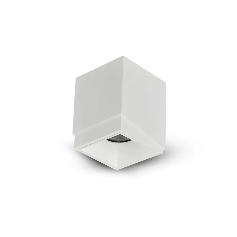 VONN Node 3.25" Square Surface Mounted LED Downlight, White VMCL001901B012WH — VONN Lighting LED Downlights  3000K