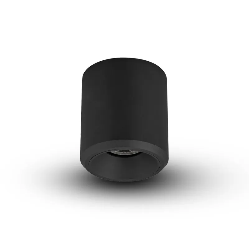 VONN Node 3.5" Surface Mounted LED Cylinder Downlight, Black VMCL001901A012BL — VONN Lighting LED Downlights  3000K