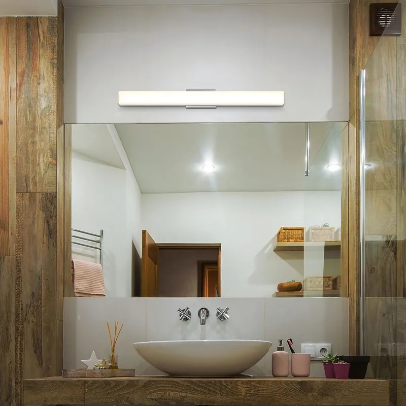 VONN Procyon VMW11700AL 24" Integrated AC LED ADA Compliant ETL Certified Bathroom Wall Fixture in Silver — VONN Lighting LED Wall Lights  