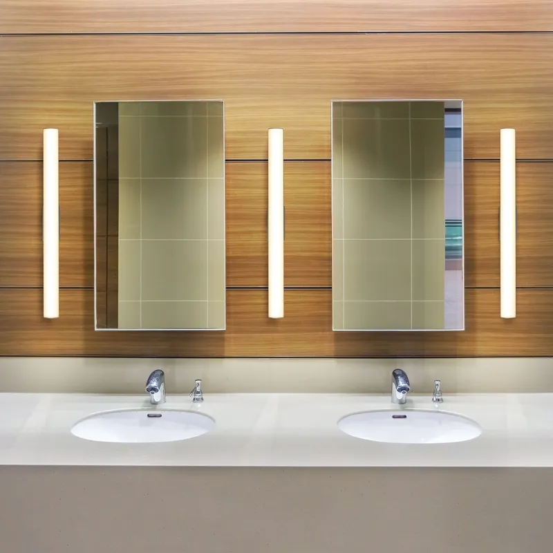 VONN Procyon VMW11600SW 24" Integrated AC LED ADA Compliant ETL Certified Bathroom Wall Fixture in White — VONN Lighting LED Wall Lights  