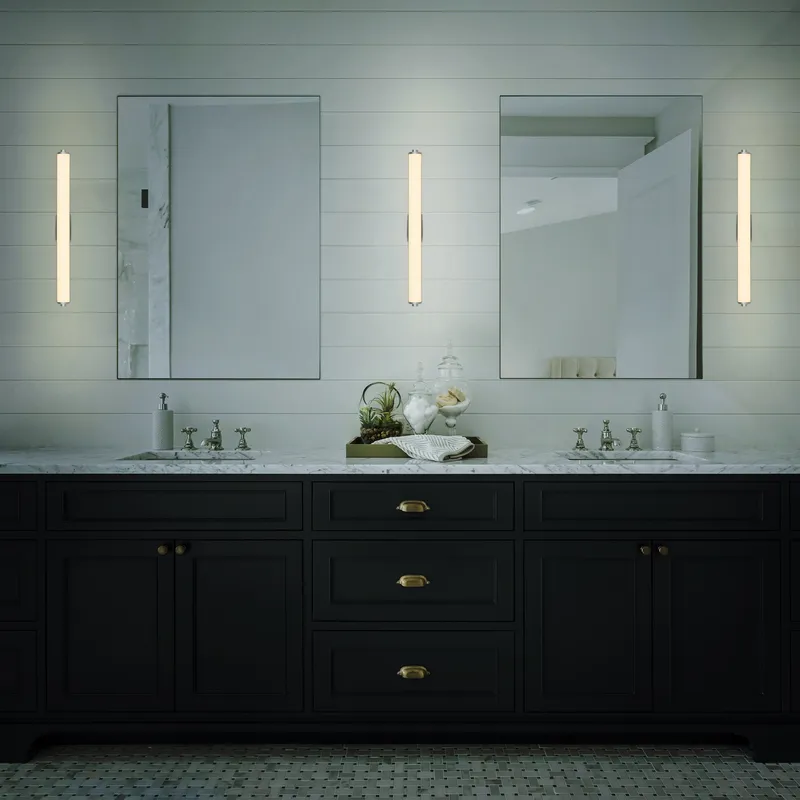 VONN Procyon VMW11300AL 25" Integrated AC LED ADA Compliant ETL Certified Bathroom Wall Fixture in Silver — VONN Lighting LED Wall Lights  