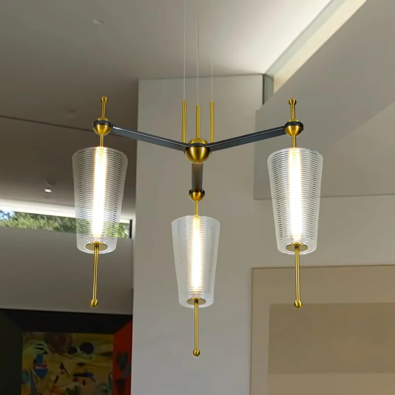 VONN Artisan Toscana 26" Integrated LED Pendant VAP2103AB — VONN Lighting LED Linear Lights  3000K