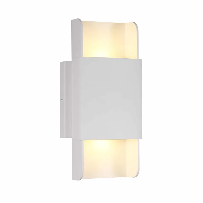 VONN Atlas VMW15610SW 5" Up-Down ETL Certified Integrated LED Wall Sconce Light in White — VONN Lighting LED Wall Lights  