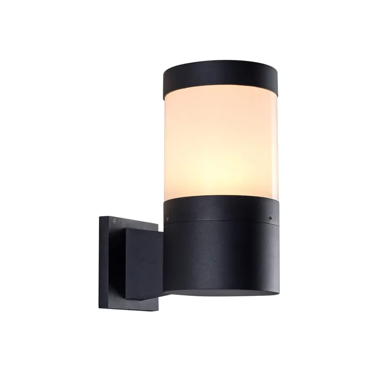 VONN 11" Modern VOW1756BL 5-Watt ETL Certified Integrated LED Outdoor Wall Sconce in Matte Black — VONN Lighting LED Wall Lights  