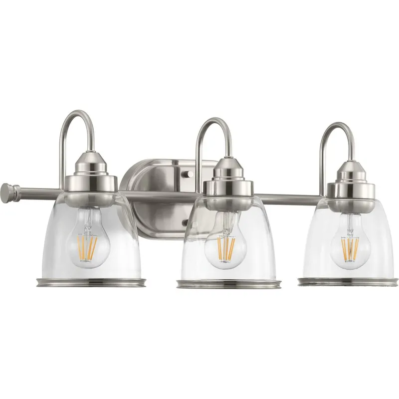 Saluda Collection Three-Light Bath & Vanity — Progress Lighting LED Wall Lights  