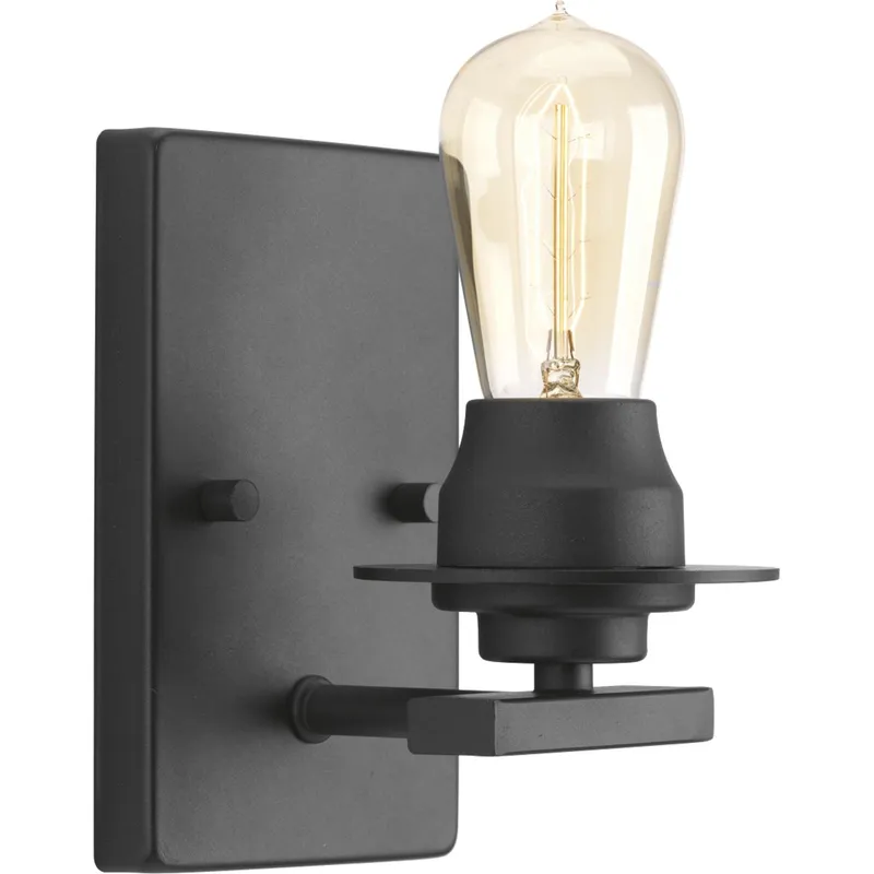 Debut Collection One-Light Bath Vanity Light — Progress Lighting LED Wall Lights  