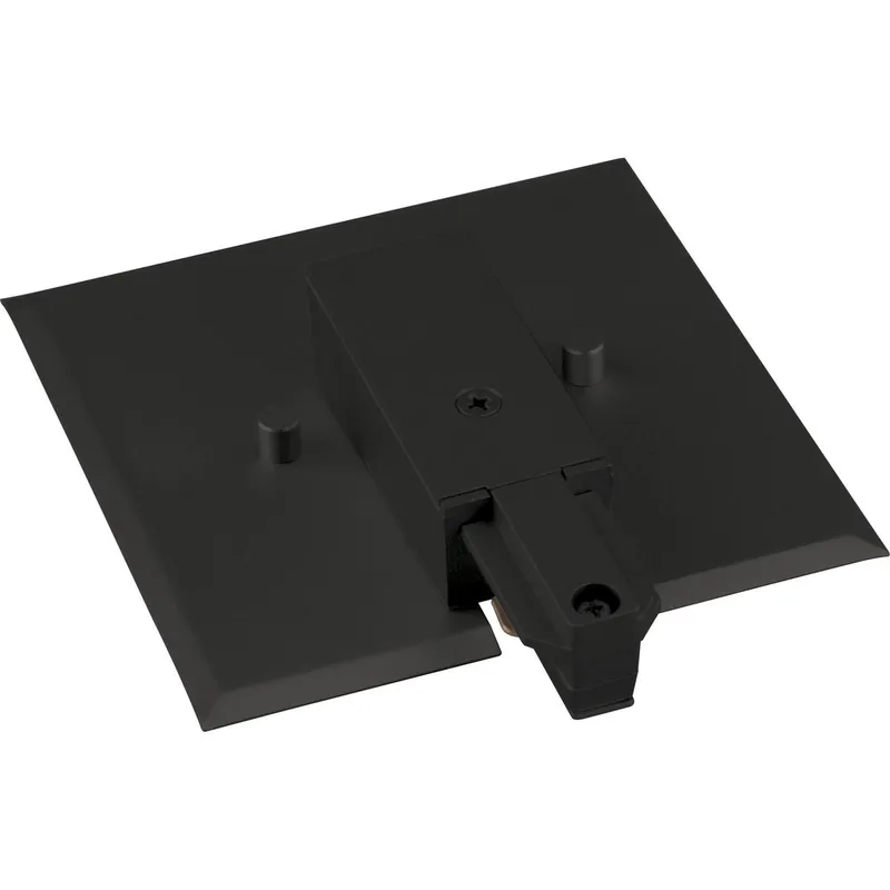 Alpha Trak End Feed with Flush Canopy — Progress Lighting LED Canopy Lights  