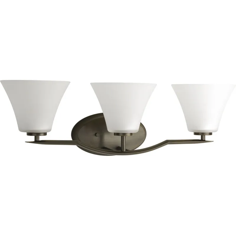 Bravo Collection Three-Light Bath & Vanity — Progress Lighting LED Wall Lights  
