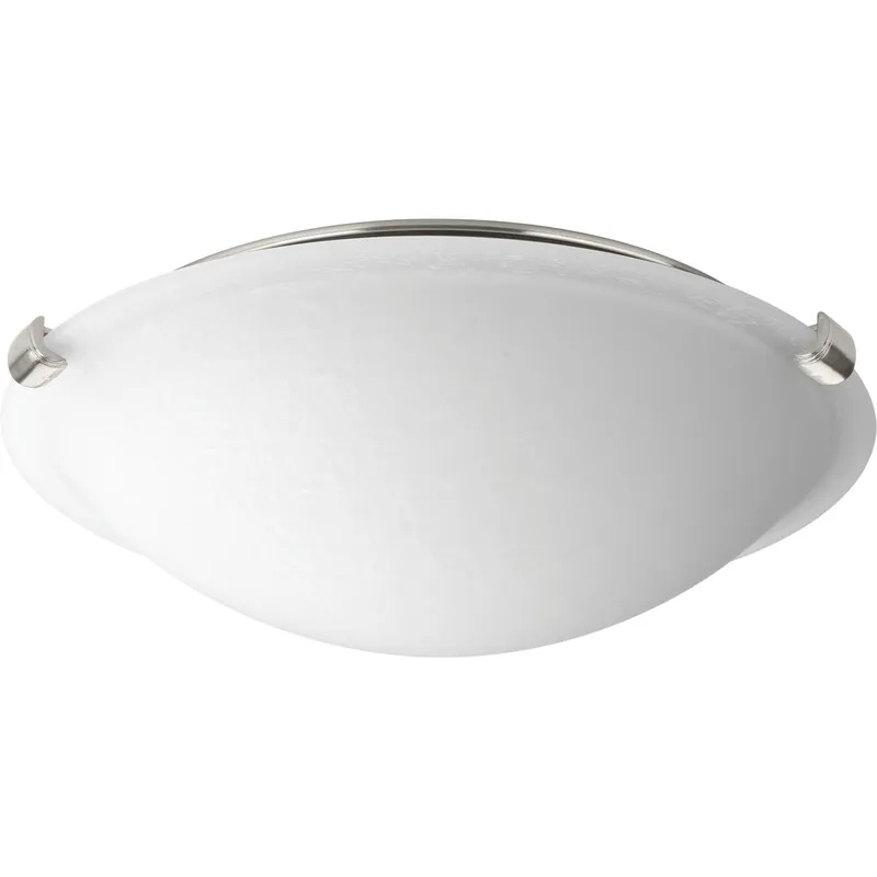 One-Light 12" LED Dome Flush Mount — Progress Lighting LED Post Top Lights  