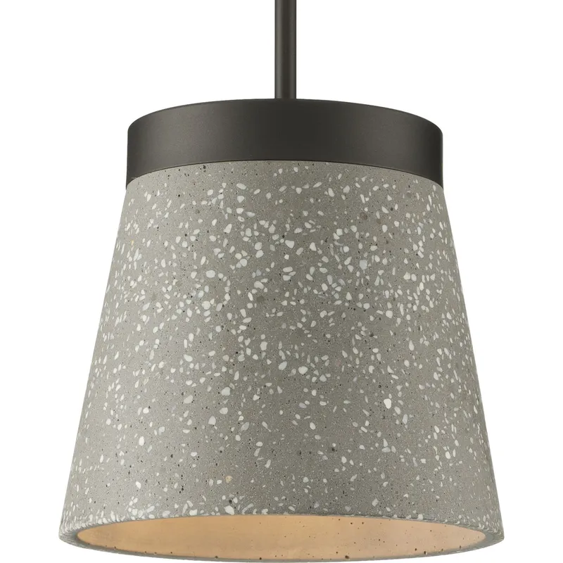 Terrazzo Collection One-Light Hanging Pendant Light — Progress Lighting LED Landscape Lights  