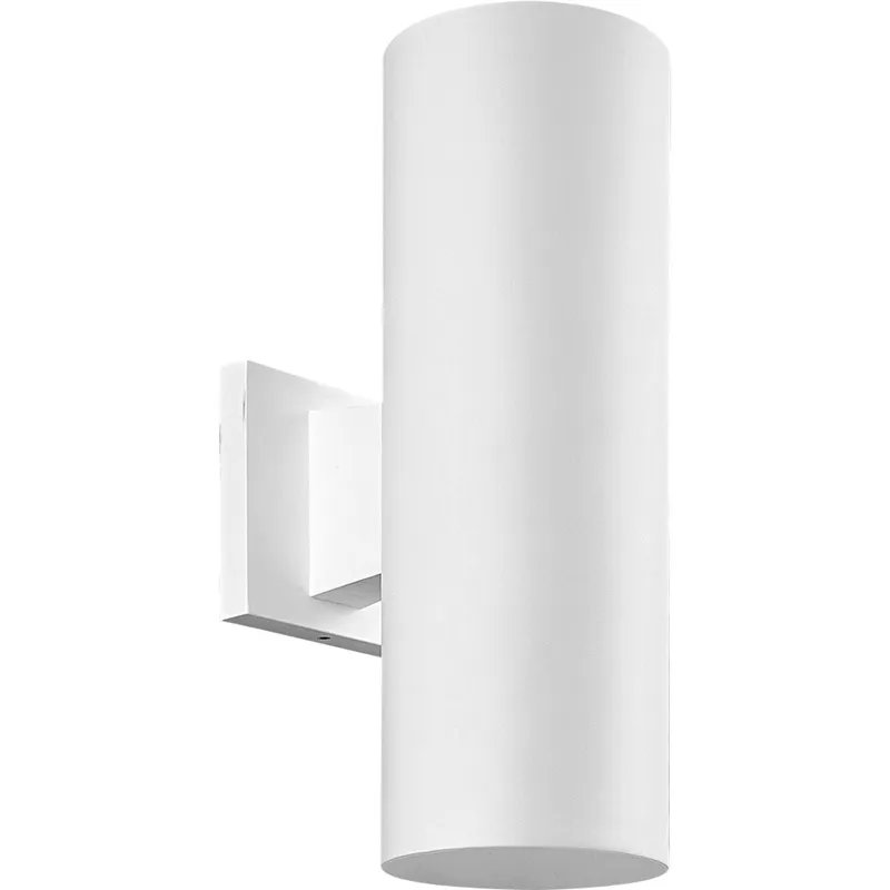 5" Non-Metallic Wall Mount Up/ Down Cylinder — Progress Lighting LED Wall Lights  