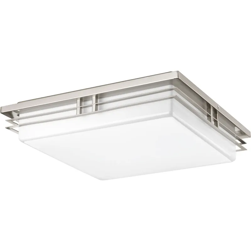 Helm Collection Three-Light 18" LED Flush Mount — Progress Lighting LED Post Top Lights  