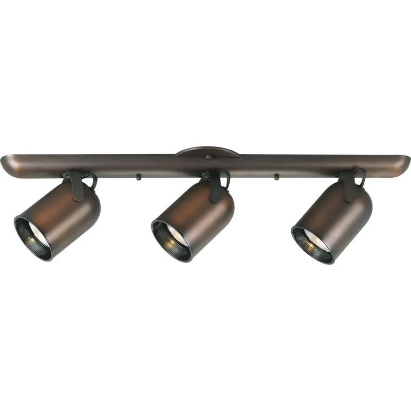 Three-Light Multi Directional Roundback Wall/Ceiling Fixture — Progress Lighting LED Wall Lights  