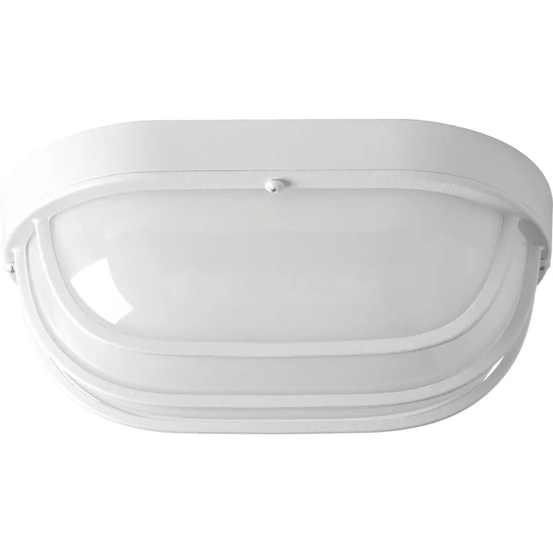 One-Light 10-1/2" LED Wall or Ceiling Bulkhead — Progress Lighting LED Wall Lights  