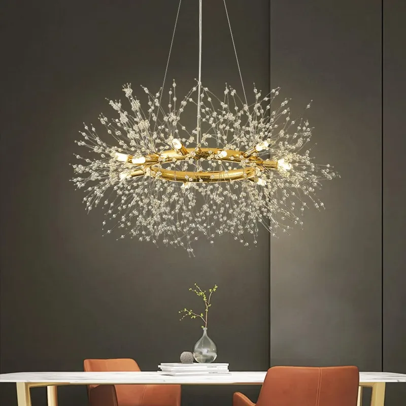 Modern Crystal Firework Sputnik Chandelier Pendant Ceiling Light — Sofary Lighting LED Pendant Lights  