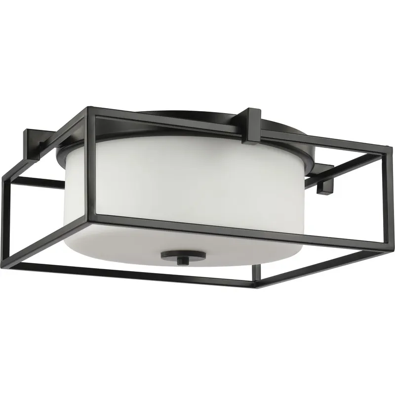 Chadwick Collection Two-Light 15-3/8" Flush Mount — Progress Lighting LED Post Top Lights  