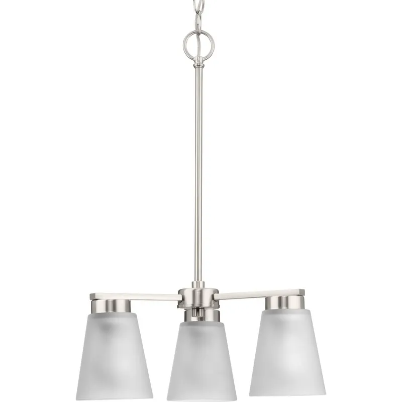 Tanner Collection Three-Light Chandelier — Progress Lighting LED Landscape Lights  