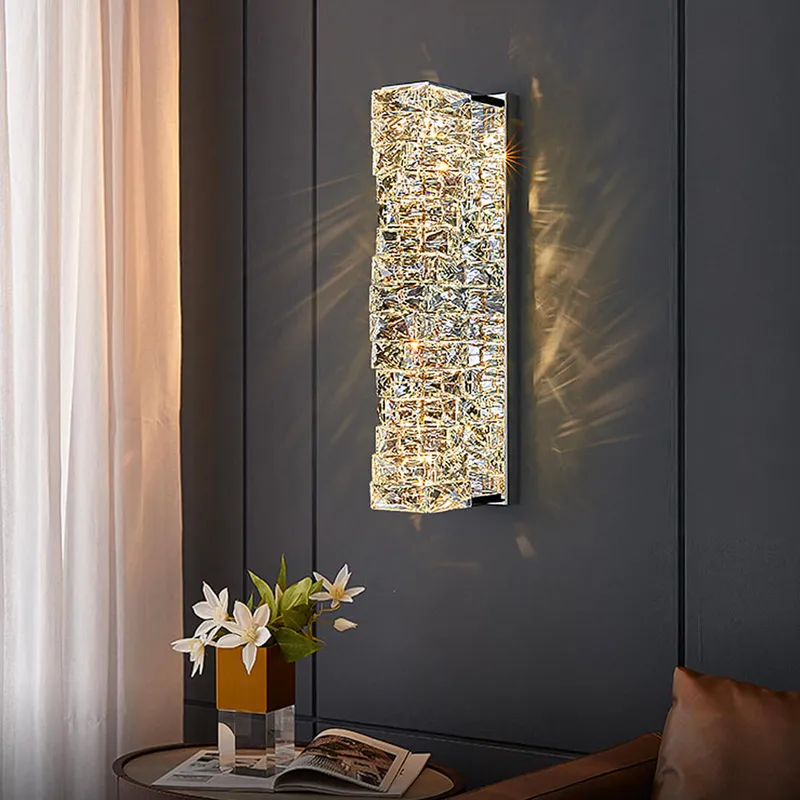Lumiere Prism Column Wall Sconce — Sofary Lighting LED Wall Lights  3000K
