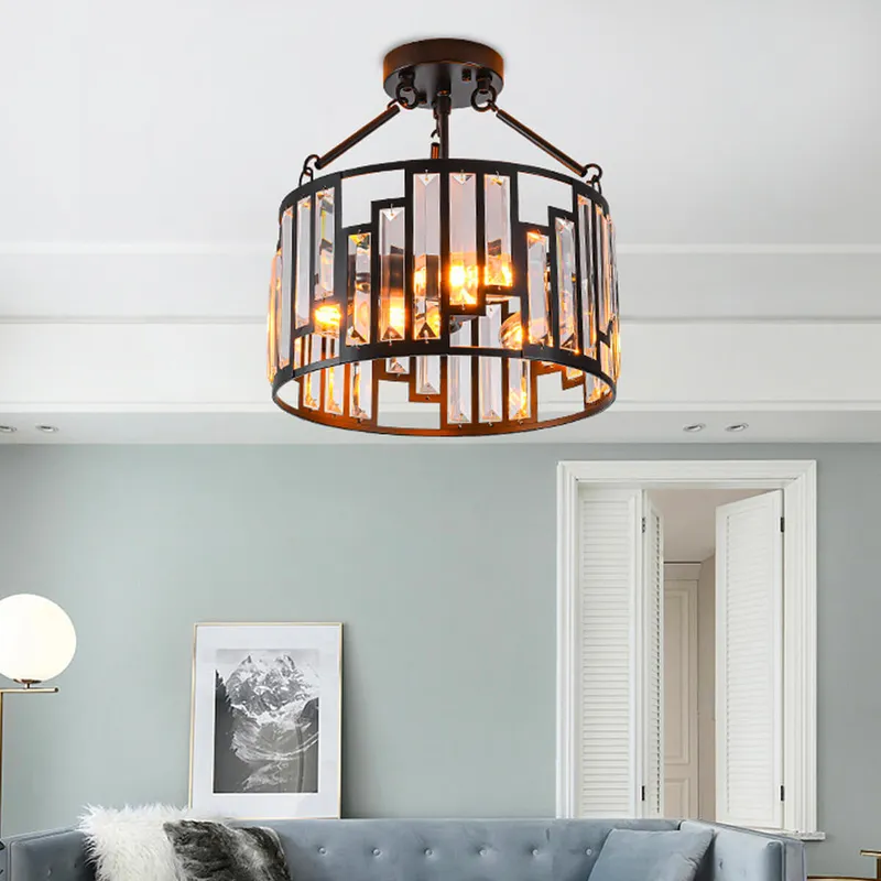 American Style Iron Pendant Lamp Ceiling Light — Sofary Lighting LED Pendant Lights 7.0W 