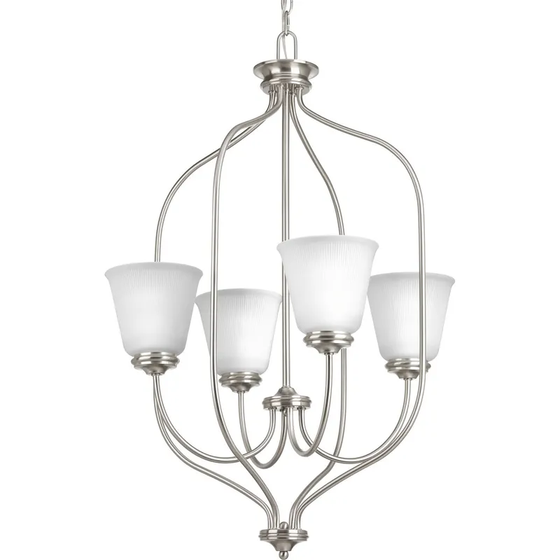 Keats Collection Four-Light Foyer Chandelier — Progress Lighting LED Landscape Lights  