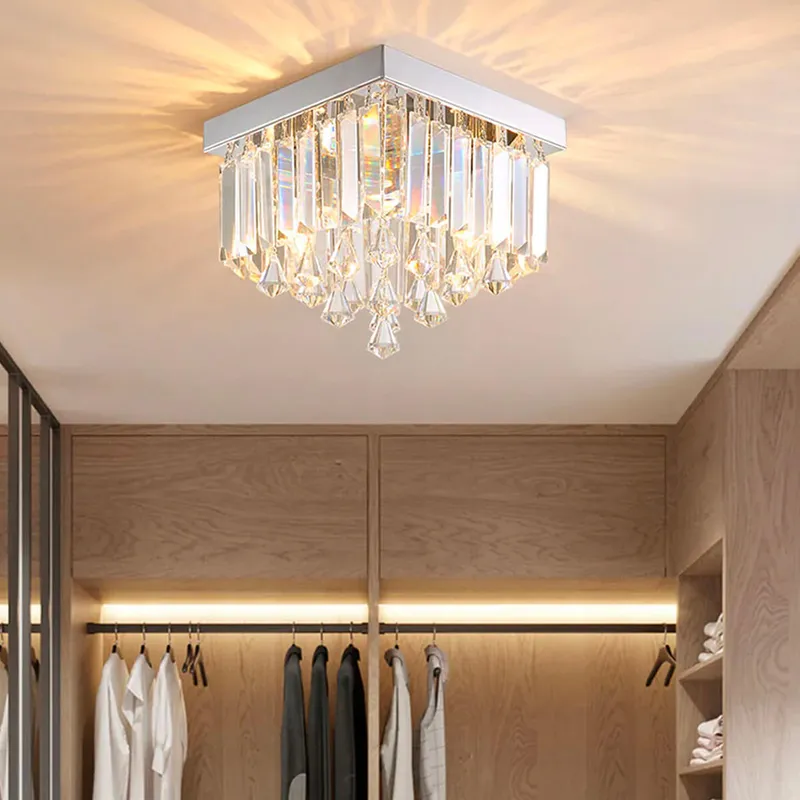 Modern Design Crystal  Chandelier Ceiling Light — Sofary Lighting LED Pendant Lights 7.0W 