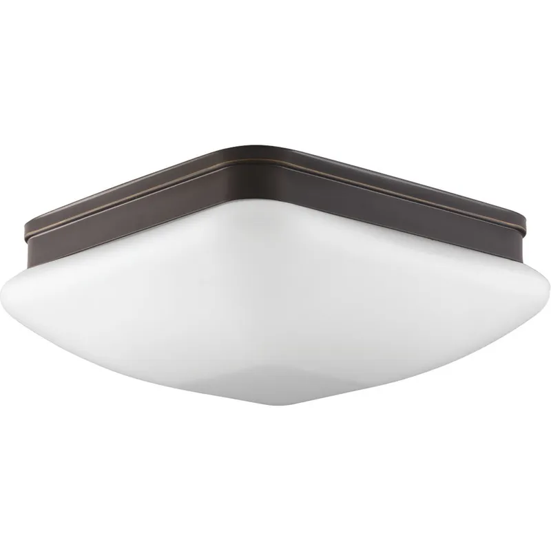 Appeal Collection Three-Light 13" Flush Mount — Progress Lighting LED Post Top Lights  