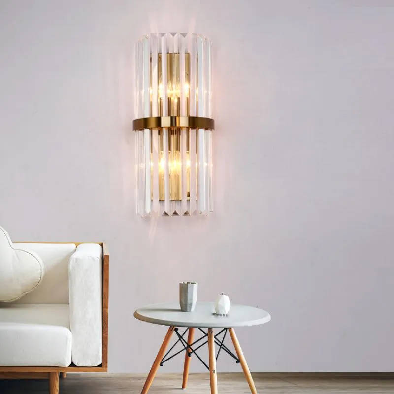 Crystal Wall Sconce Lighting Fixture — Sofary Lighting LED Pendant Lights 7.0W 