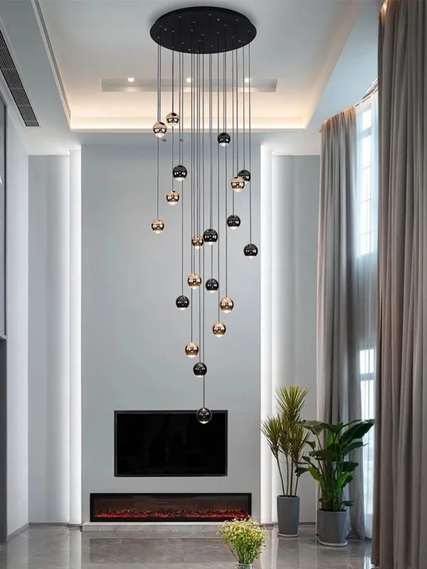 Lisa Grand Entry Chandelier — Modern Chandelier LED Pendant Lights  