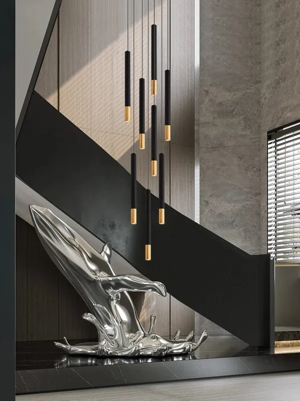 Fallen Staircase Lighting Chandelier — Modern Chandelier LED Pendant Lights  3000K