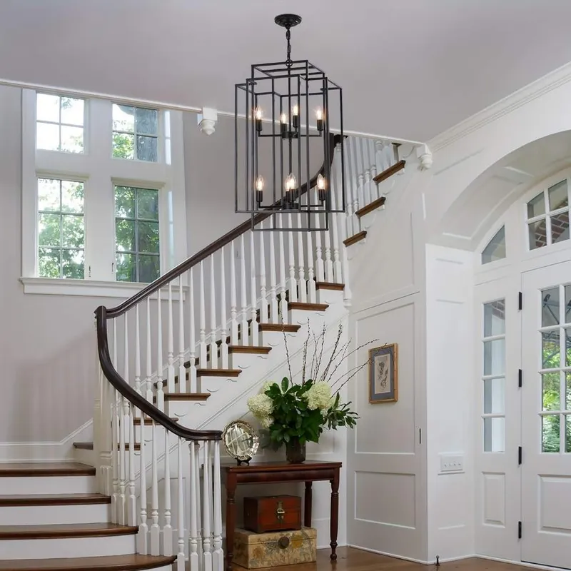 Tyra Lantern Pendant Light Fixture — Modern Chandelier LED Pendant Lights  
