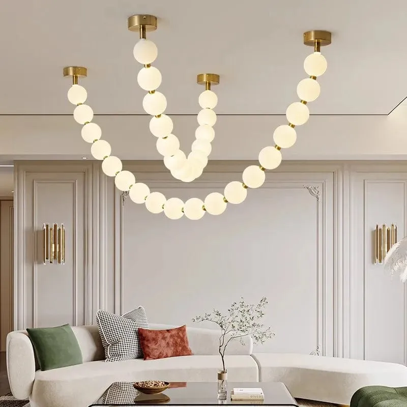 Vixen Modern String Light Chandelier — Modern Chandelier LED Pendant Lights  3000K