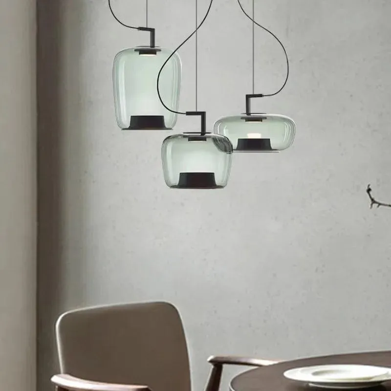 Verona Glass Dome Pendant Light — Modern Chandelier LED Pendant Lights  3000K