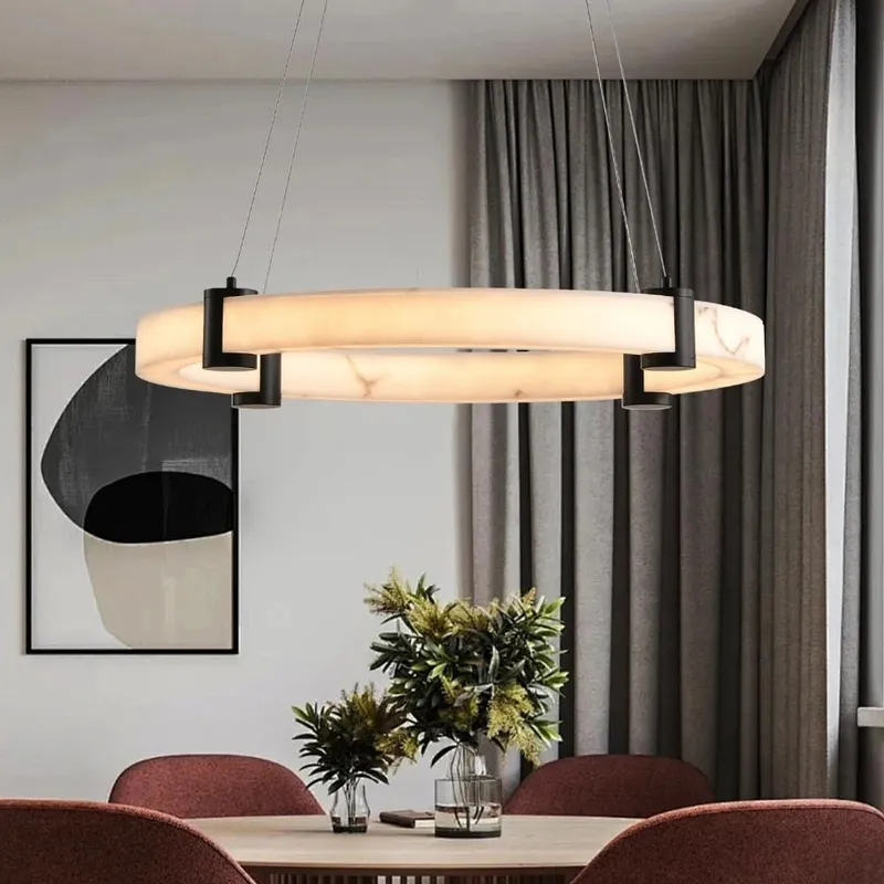 Melis Led Ring Pendant Ceiling Light — Modern Chandelier LED Pendant Lights  