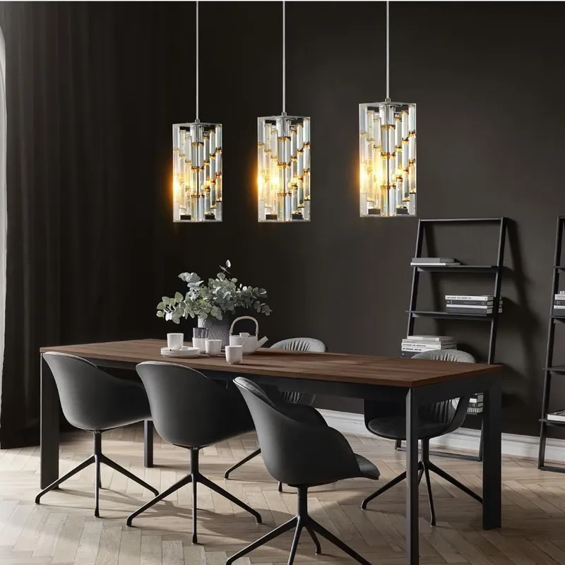 Judy Modern Crystal Pendant Light — Modern Chandelier LED Pendant Lights  