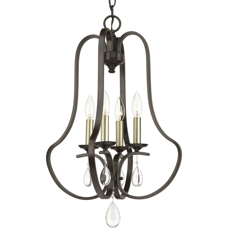 Anjoux Collection Four-Light Pendant — Progress Lighting LED Landscape Lights  