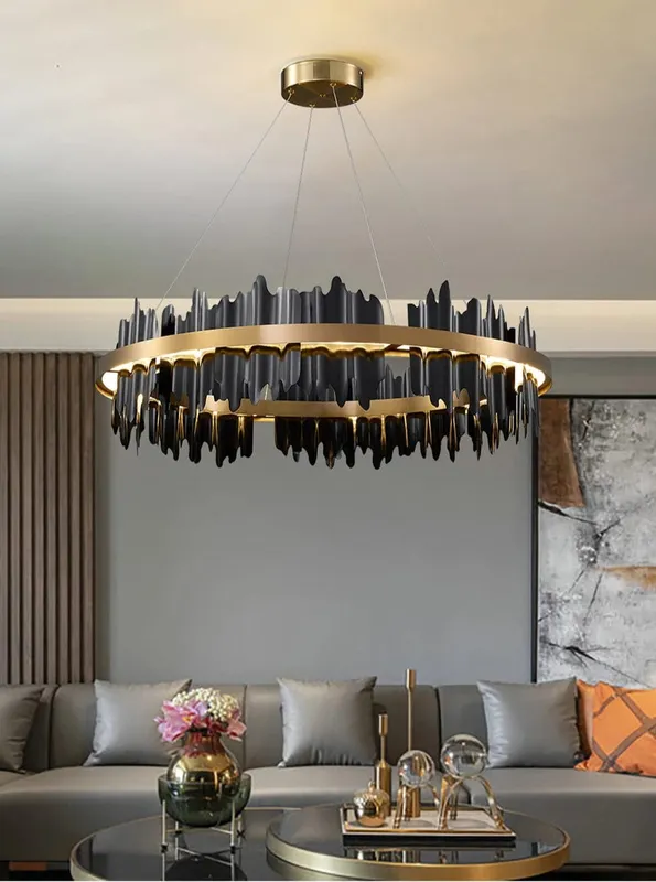 Sophia Modern Round Chandelier — Modern Chandelier LED Pendant Lights  3000K