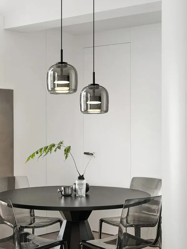 Lindy Globe Glass Pendant Light — Modern Chandelier LED Pendant Lights  