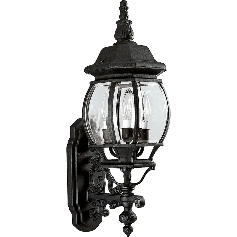 Onion Lantern Collection Three-Light Wall Lantern — Progress Lighting LED Wall Lights  