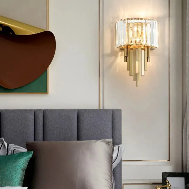 Alaia Modern Crystal Wall Sconce — Modern Chandelier LED Wall Lights  3000K