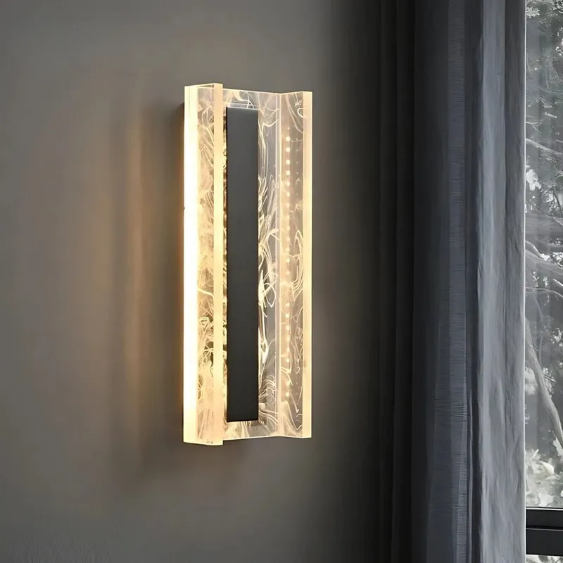 Esne Acrylic Wall Sconce — Modern Chandelier LED Wall Lights  3000K