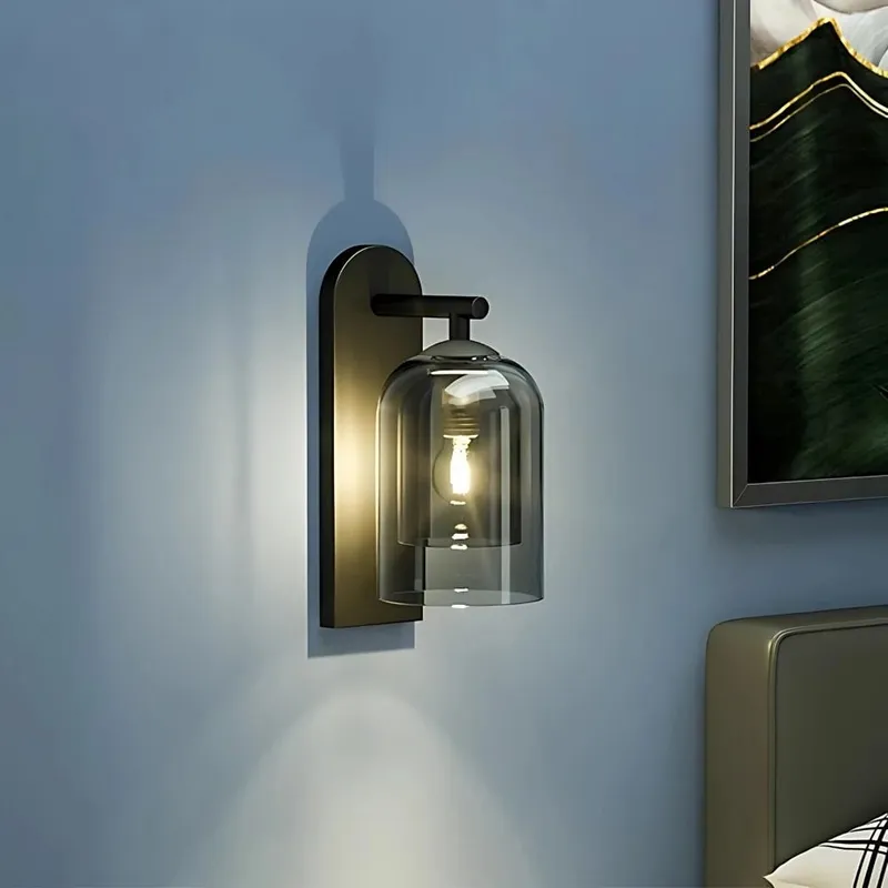 Belle Modern Glass Wall Light — Modern Chandelier LED Wall Lights  3500K