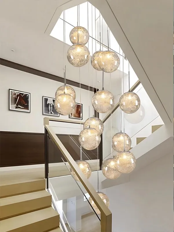 Tia Multi Globe Pendant Chandelier — Modern Chandelier LED Pendant Lights  3000K