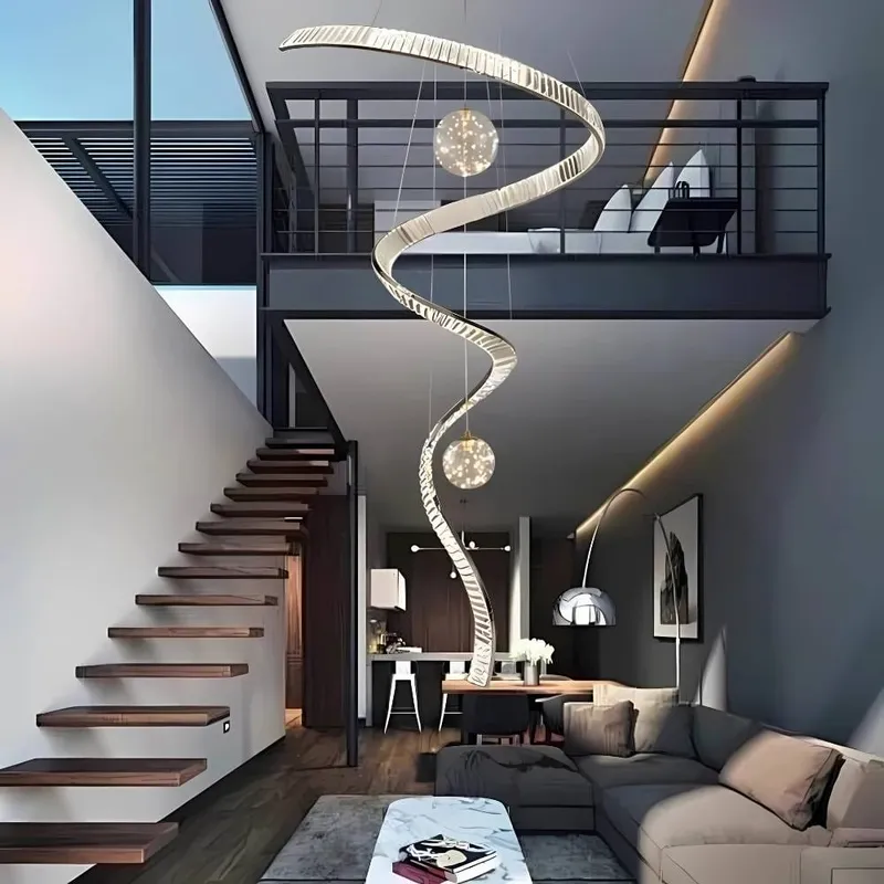 Thea Contemporary Crystal Chandelier — Modern Chandelier LED Pendant Lights  3000K