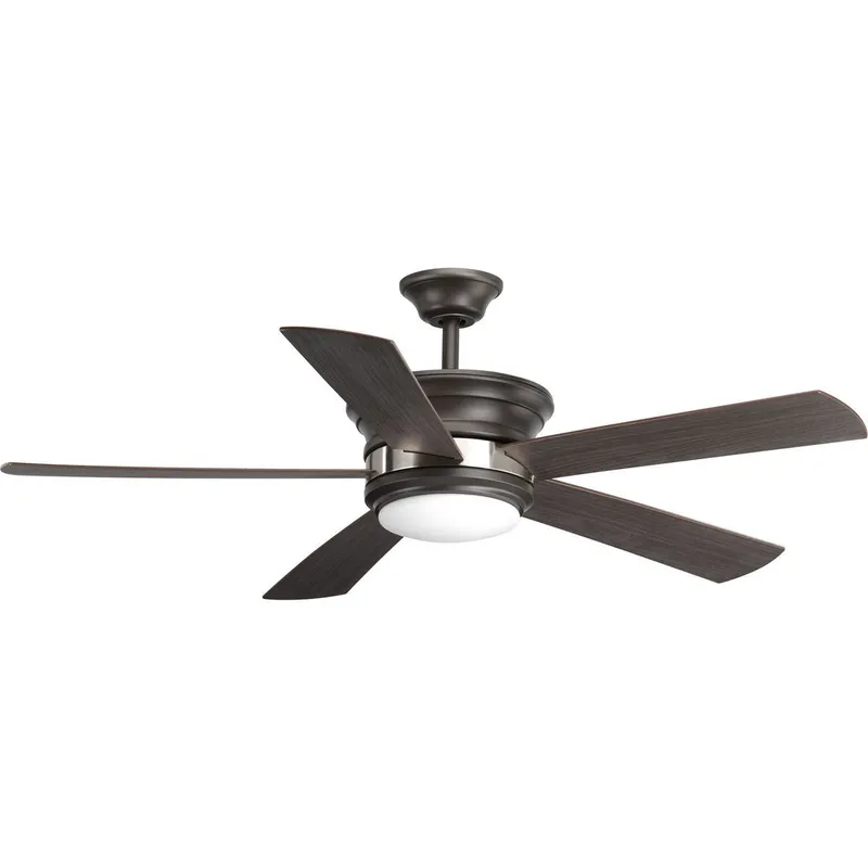 Harranvale Collection 54" 5 Blade Fan w/ LED Light — Progress Lighting LED Lighting Accessories  